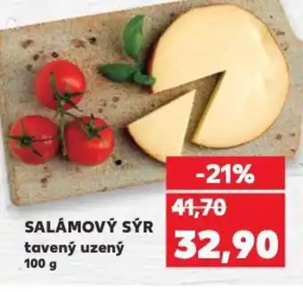 Kaufland SALÁMOVÝ SÝR tavený uzený nabídka