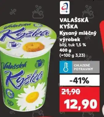 Kaufland VALAŠSKÁ KYŠKA Kysaný mléčný výrobek nabídka
