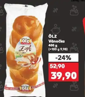 Kaufland ÖLZ Vánočka nabídka