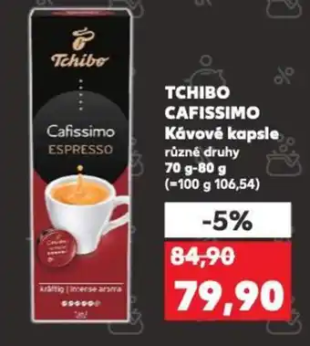 Kaufland TCHIBO CAFISSIMO Kávové kapsle nabídka