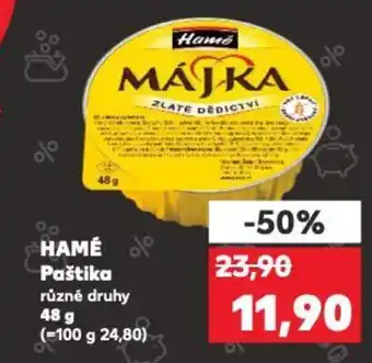 Kaufland HAME Paštika nabídka