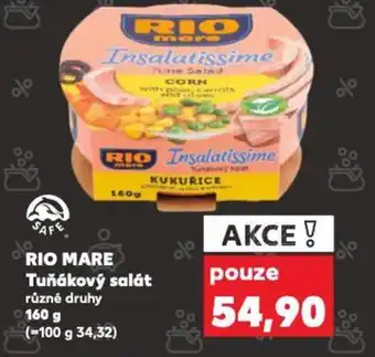 Kaufland RIO MARE Tuňákový salát nabídka