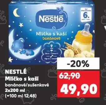 Kaufland NESTLÉ Mlíčko s kaši nabídka