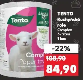 Kaufland TENTO Kuchyňská role nabídka