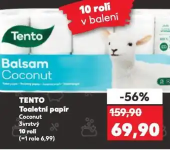 Kaufland TENTO Toaletní papír nabídka