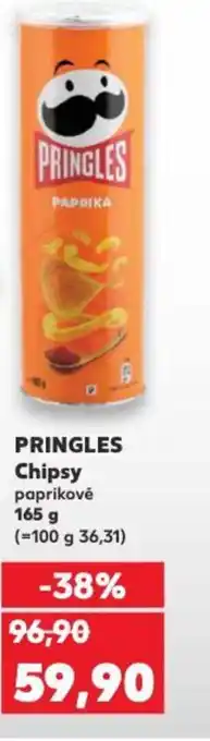 Kaufland PRINGLES Chipsy nabídka