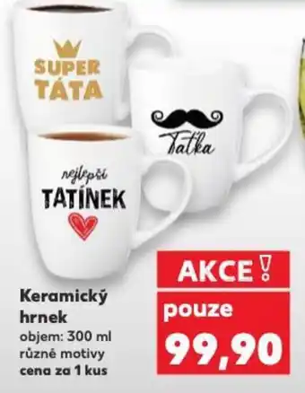 Kaufland Keramický hrnek nabídka