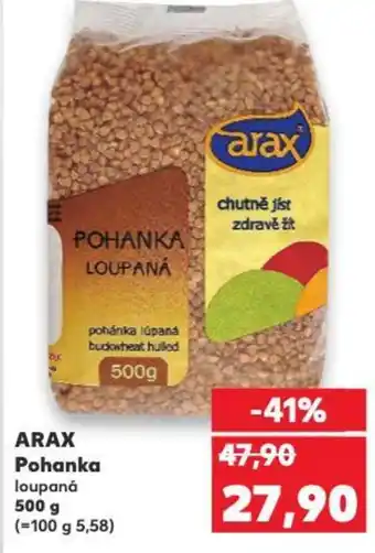 Kaufland ARAX Pohanka nabídka