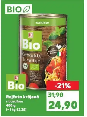 Kaufland Rajčata krájená nabídka