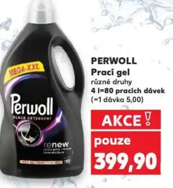 Kaufland PERWOLL Prací gel nabídka