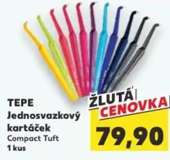Kaufland TEPE Jednosvazkový kartáček nabídka