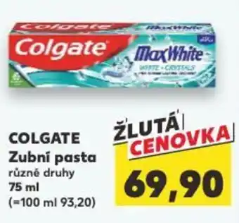 Kaufland COLGATE Zubní pasta nabídka