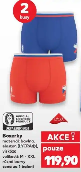 Kaufland Boxerky nabídka