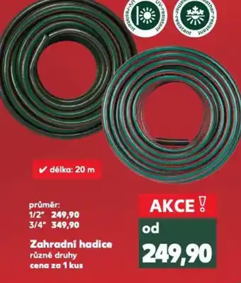 Kaufland Zahradní hadice nabídka