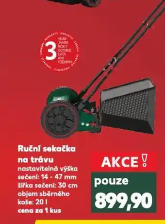 Kaufland Ruční sekačka na trávu nabídka