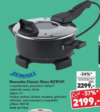 Kaufland Remoska Classic Glass R21F/01 nabídka