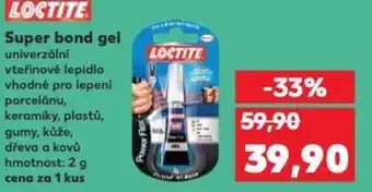 Kaufland LOCTITE Super bond gel nabídka