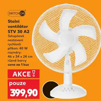 Kaufland Stolní ventilátor STV 30 A2 nabídka