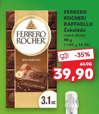 Kaufland FERRERO ROCHER/ RAFFAELLO Čokoláda nabídka