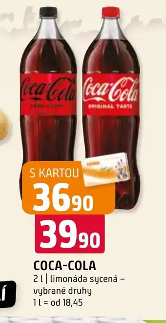 Terno COCA-COLA 2 l. nabídka