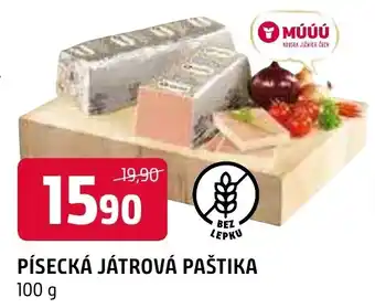 Terno PÍSECKÁ JÁTROVÁ PAŠTIKA 100 g nabídka