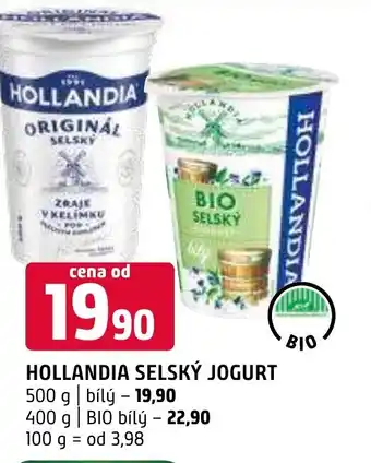 Terno HOLLANDIA SELSKÝ JOGURT nabídka