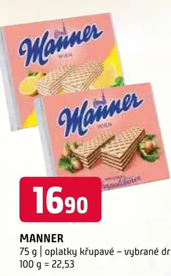 Terno MANNER 75 g oplatky křupavé nabídka