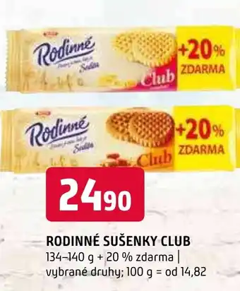 Terno RODINNÉ SUŠENKY CLUB nabídka