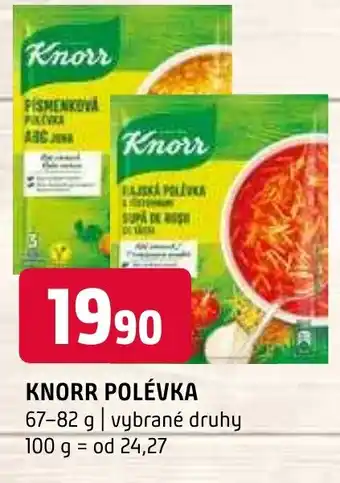 Terno KNORR POLÉVKA nabídka