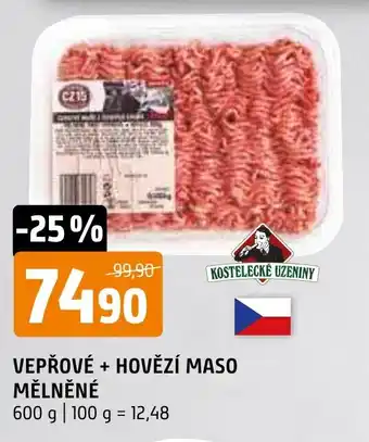 Terno VEPŘOVÉ + HOVĚZÍ MASO MĚLNĚNÉ 600 g nabídka