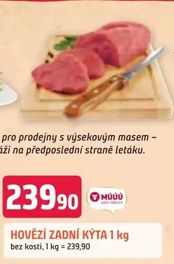 Trefa HOVĚZÍ ZADNÍ KÝTA 1 kg nabídka