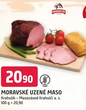 Trefa MORAVSKÉ UZENÉ MASO nabídka