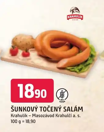 Trefa ŠUNKOVÝ TOČENÝ SALÁM nabídka