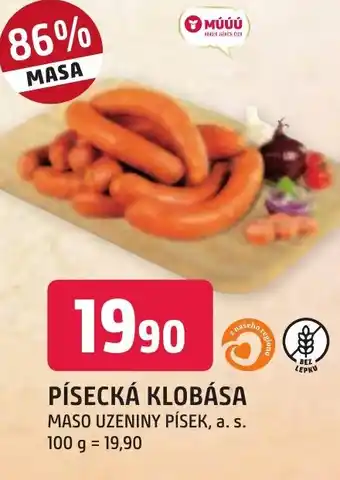 Trefa PÍSECKÁ KLOBÁSA nabídka
