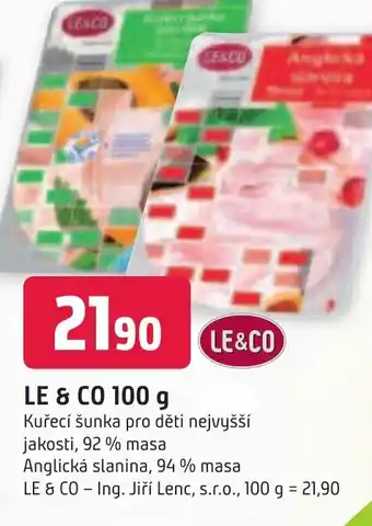Trefa LE & CO 100 g nabídka