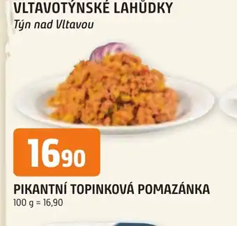 Trefa PIKANTNÍ TOPINKOVÁ POMAZÁNKA nabídka