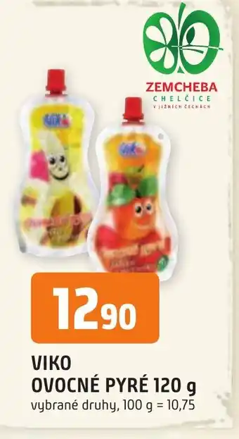 Trefa VIKO OVOCNÉ PYRÉ 120 g nabídka