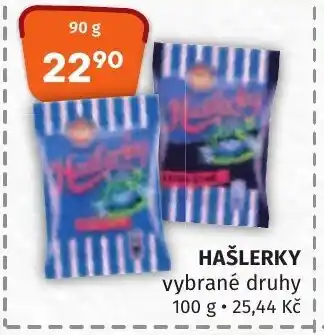 Trefa HAŠLERKY nabídka