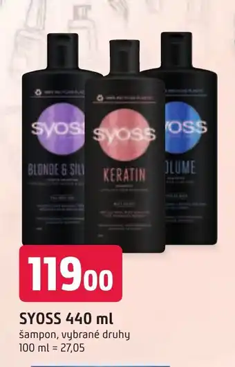 Trefa SYOSS 440 ml nabídka