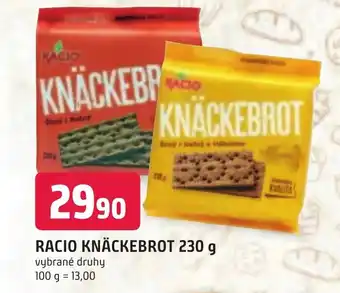 Trefa RACIO KNÄCKEBROT 230 g nabídka