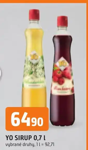 YO SIRUP 0,7 L.