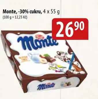 Bala Monte 30% cukru 4 x 55 g nabídka