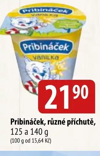 Bala Pribináček, různé příchutě, 125 a 140 g nabídka