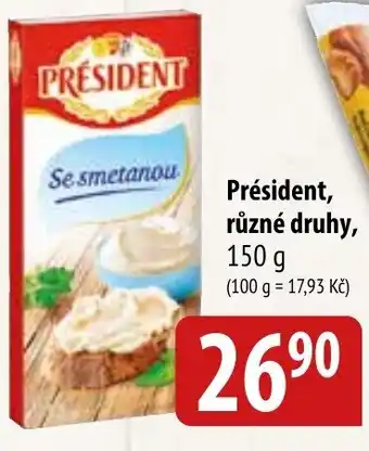 Bala Président, různé druhy, 150 g nabídka