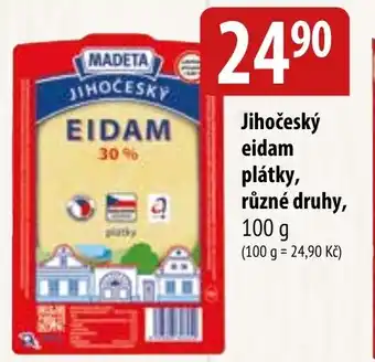Bala Jihočeský eidam plátky, různé druhy, 100 g nabídka