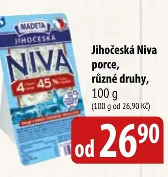 Bala Jihočeská Niva porce, různé druhy,100 g nabídka