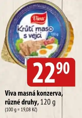 Bala Viva masná konzerva, různé druhy, 120 g nabídka