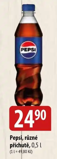 Bala Pepsi, různé příchutě, 0,5 L. nabídka