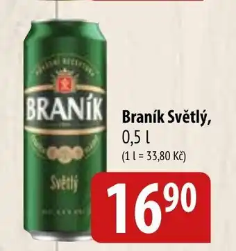 Bala Braník Světlý, 0,5 L. nabídka