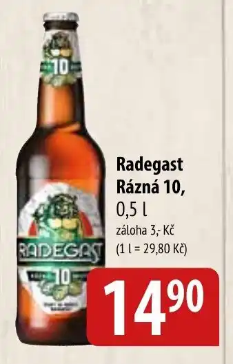 Bala Radegast Rázná 10, 0,5 L. nabídka